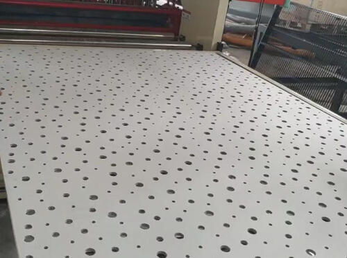 أحدث مدونات الشركة حول Automatic Gypsum Board Punching Machine for Small Business | Servo Gypsum Ceiling Tile Perforating Machinery