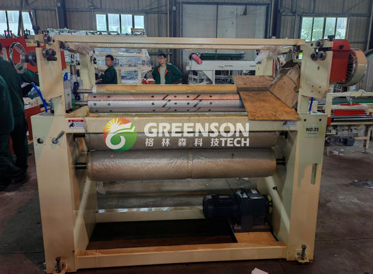 سعر جيد Full Automatic Gypsum Ceiling Tile Production Line with 1300mm Effective Laminating and 2-6 Million Sq.m/year Capacity الانترنت