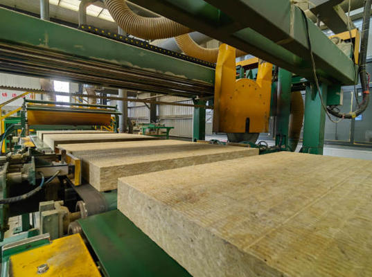 سعر جيد Rock Wool Production Line with Mixing Forming and Water Cutting Processes for Mineral Wool Board Manufacturing الانترنت