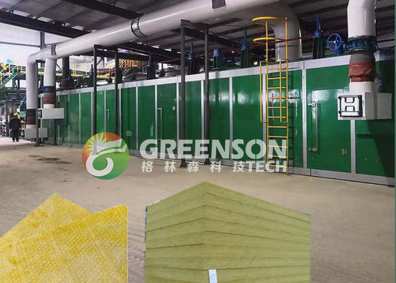 خط إنتاج الصوف المعدني 380v/50hz إمدادات الطاقة خيارات قابلة للتخصيص