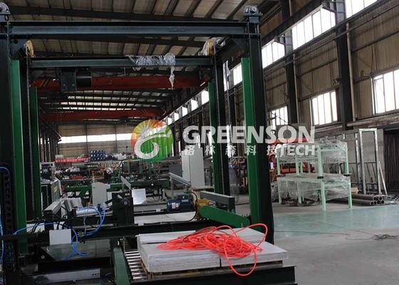 آلة السقف الخاطئة الجبس PVC Film Gypsum لوحة التصفي