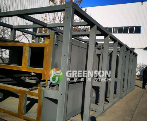 خط إنتاج صوف صخري مخصص بطول 1200 مم - 2400 مم، تحكم PLC، وبطاقة إنتاجية سنوية 30000 - 60000 طن