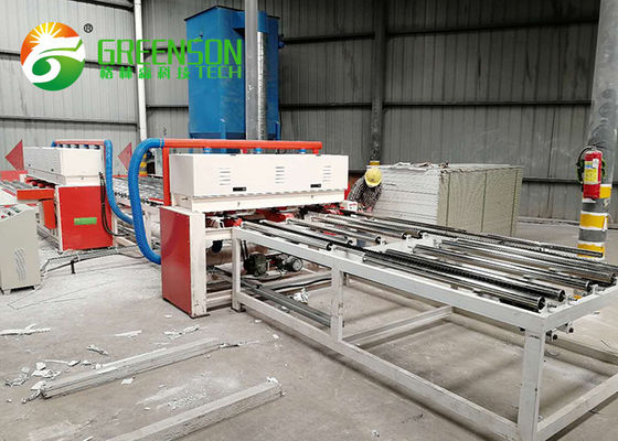 PLC تحكم ألواح الجبس آلة قطع 600 * 600 الجبس المجلس ماكينة