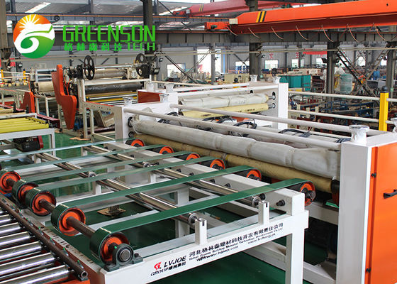 سعر جيد ألواح الجبس 1220 * 2440mm آلة القطع التلقائي مع شفرات الماس الانترنت