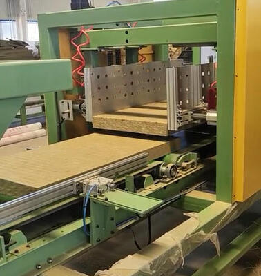 سعر جيد خط إنتاج الصوف الصخري للغاز الطبيعي المتحكم به PLC من أجل ألواح الصوف المعدني بعمق 30-200 مم الانترنت