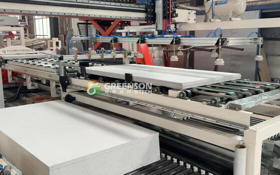 سعر جيد High Efficiency Gypsum Board Cutting Machine / Gypsum Board Stand Machine Low Noise الانترنت