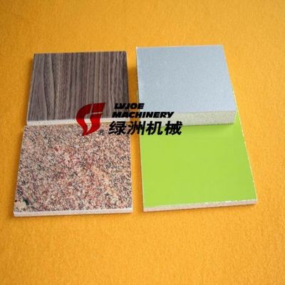 الآلات الأوتوماتيكية للصناعات MgO Board ذات العمالة المنخفضة للإنتاج العالي